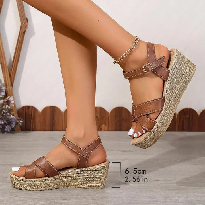 Daphnie | Sandales à Talon Wedge