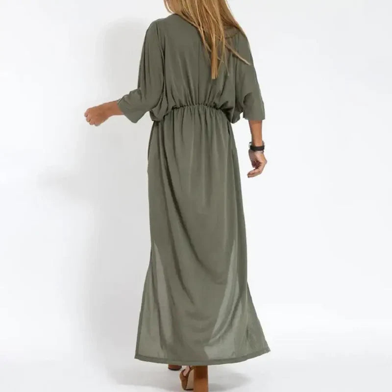 ISABELLA | Robe Longue Flottante au Style Unique pour Chaque Occasion