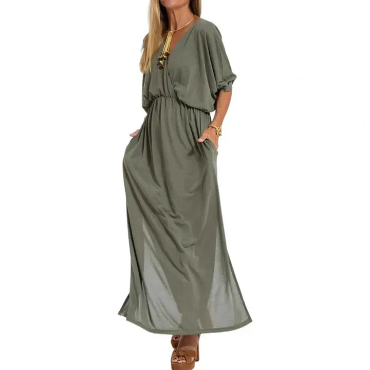 ISABELLA | Robe Longue Flottante au Style Unique pour Chaque Occasion