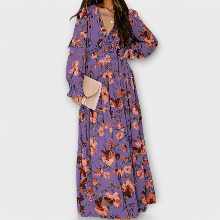 Ynah | Robe Maxi Élégante