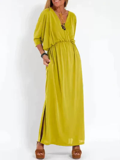 ISABELLA | Robe Longue Flottante au Style Unique pour Chaque Occasion
