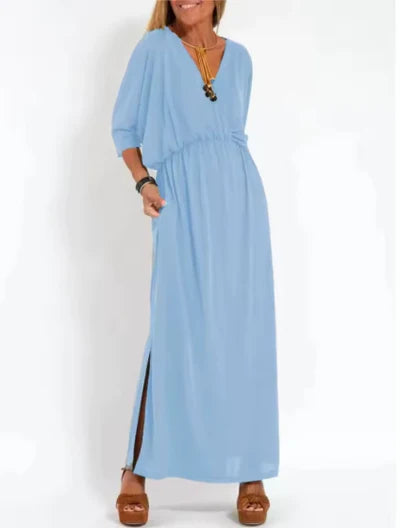 ISABELLA | Robe Longue Flottante au Style Unique pour Chaque Occasion