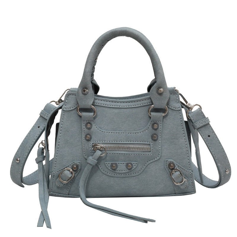 DELACROIX | SAC DENIM HORIZON BLEU