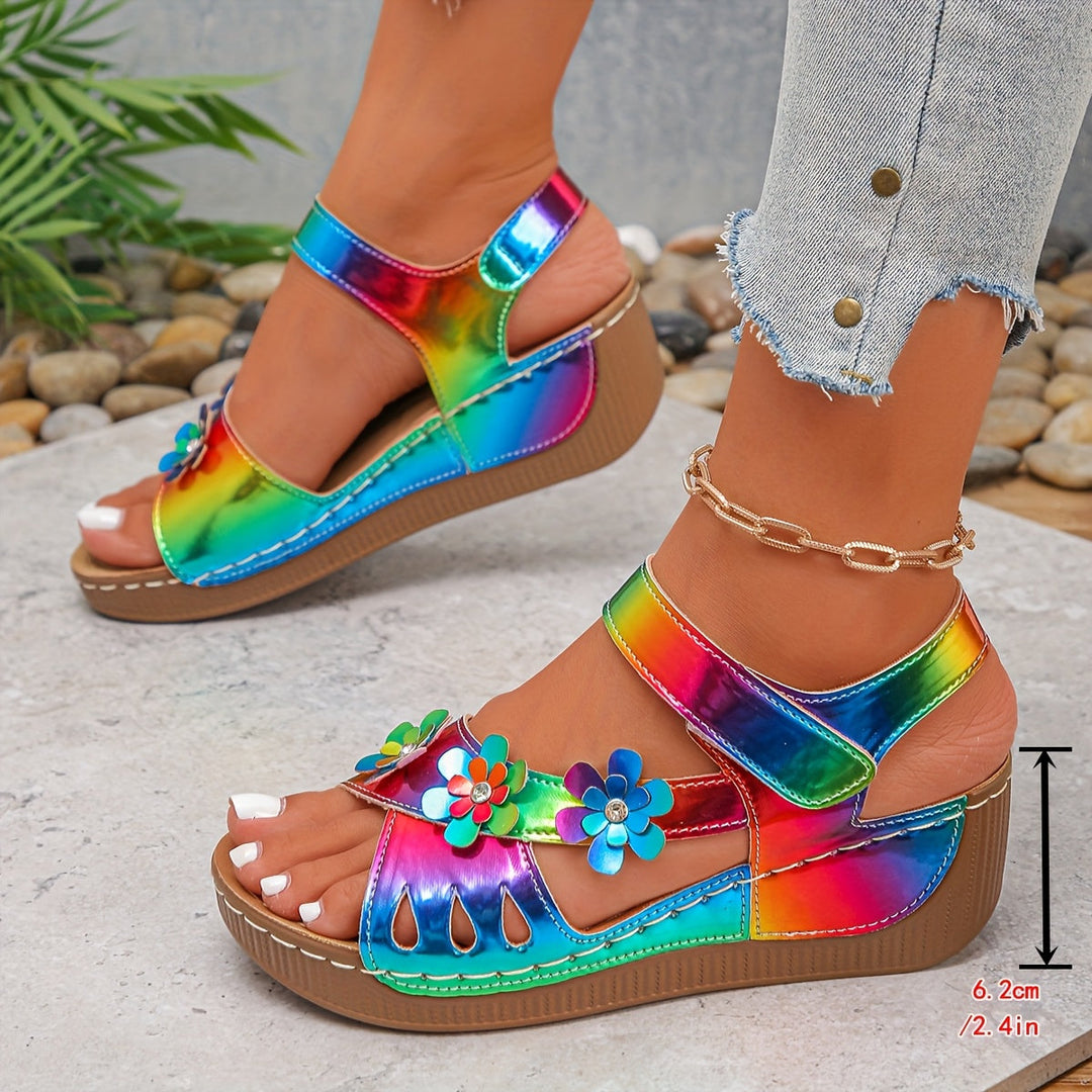 Chloe | Wedges Changeant de Couleur