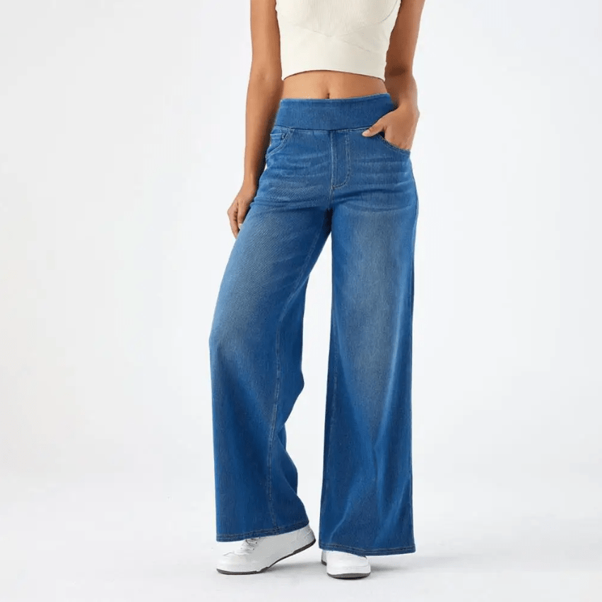 DELACROIX | PANTALON CONFORTABLE AVEC TAILLE ÉLASTIQUE