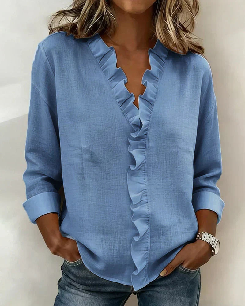 DELACROIX | Blouse à Volants Susan