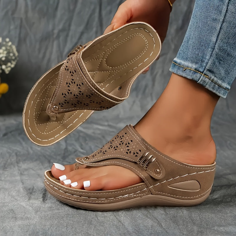 Sophia | Sandales à Talon Wedge Confort