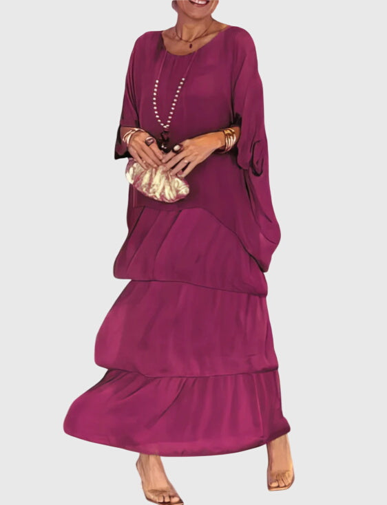 Susan™ | Robe Élégante Longue et Fluide
