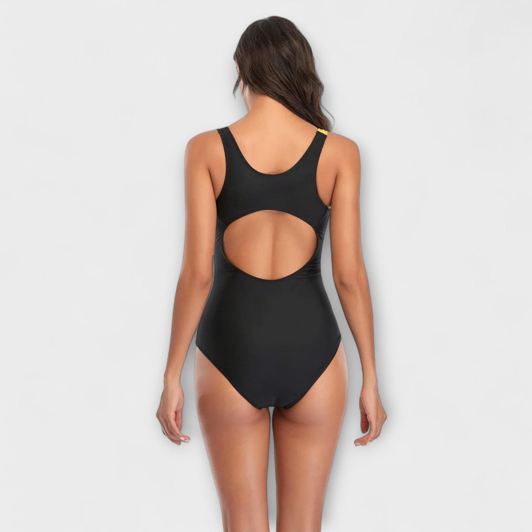 Virginia – Maillot de bain sportif avec découpes