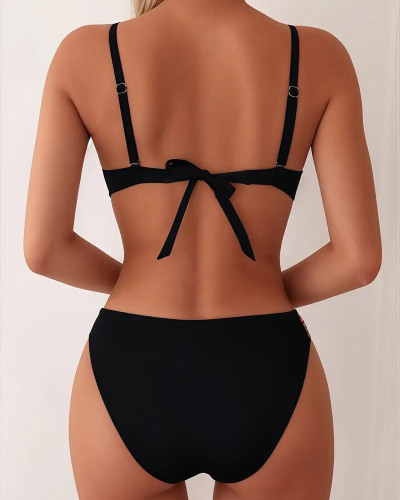 Loise - Ensemble de Bikini Chic avec Bretelles