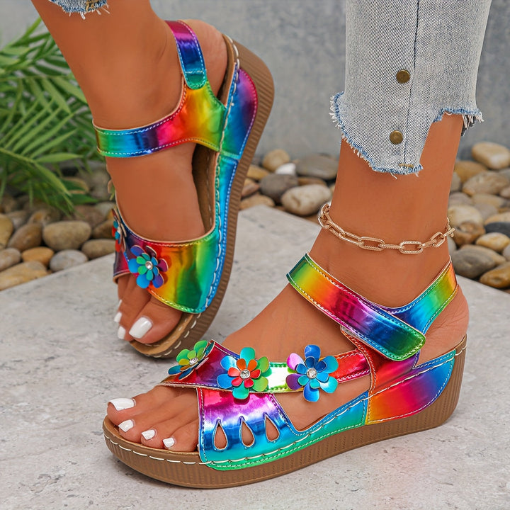 Chloe | Wedges Changeant de Couleur