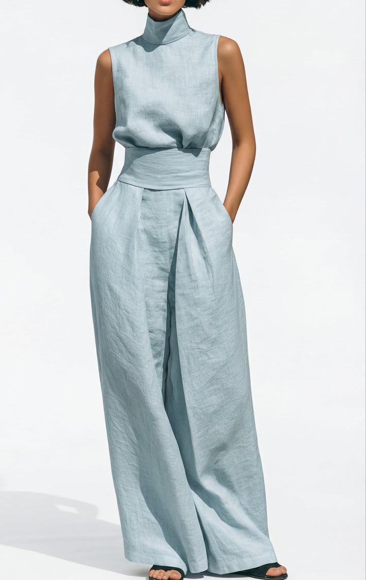 MARIA | ENSEMBLE EN LIN MINIMALISTE