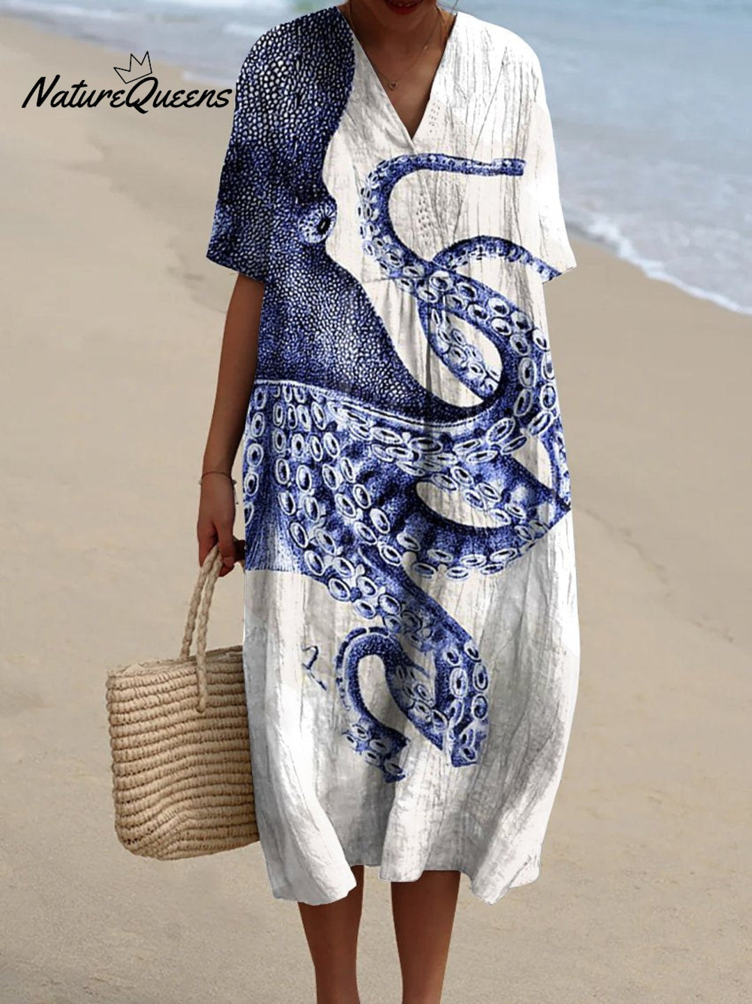 Tesseline - Robe à motif de coquillage marin