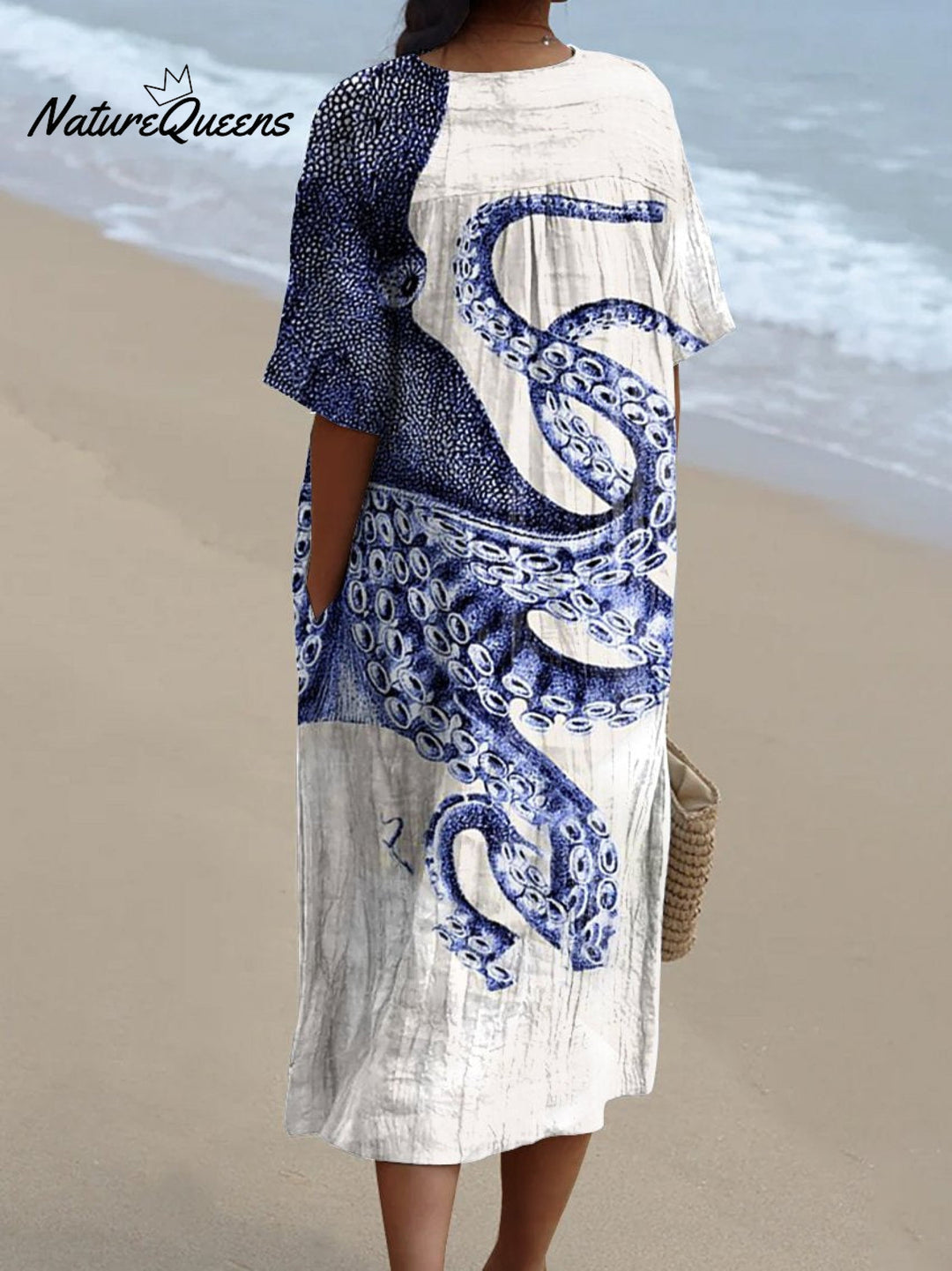 Tesseline - Robe à motif de coquillage marin