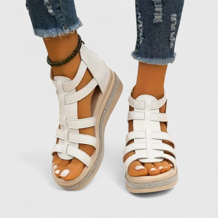 Kendall | Sandales Orthopédiques en Strass