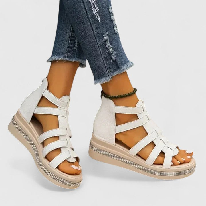 Kendall | Sandales Orthopédiques en Strass