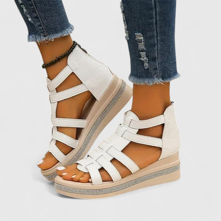 Kendall | Sandales Orthopédiques en Strass