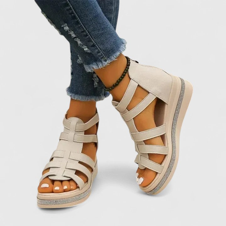 Kendall | Sandales Orthopédiques en Strass