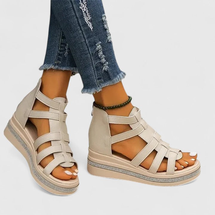 Kendall | Sandales Orthopédiques en Strass