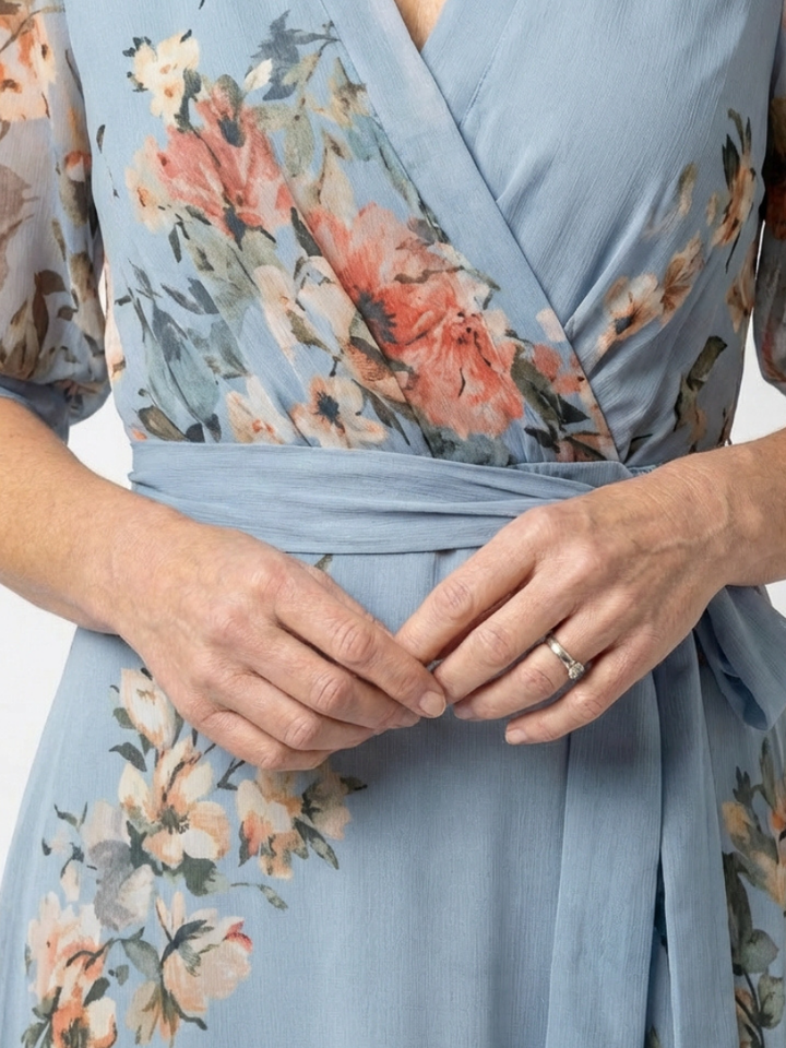 DELACROIX | Elowen Enveloping Maxi Dress