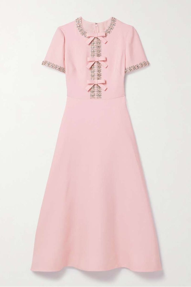 Aria™ | Robe avec embellissement en cristal et détail de nœud